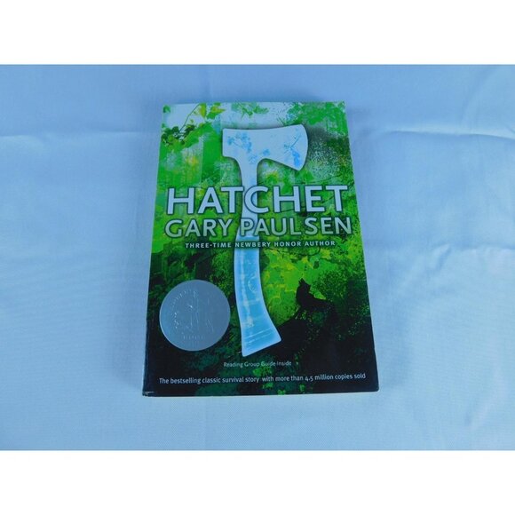 Hatchet Gary Paulsen Survival Adventure Paperback Book Newbery Honor Award Win - Picture 1 of 7